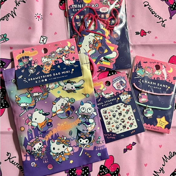Daiso Sanrio Halloween Bundle Hello Kitty